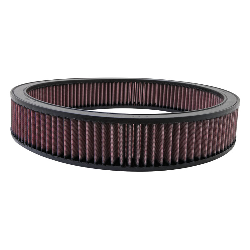 K&N vervangingsfilter rond - 343mm uitwendige diameter, 298mm inwendige diameter, 64mm hoogte (E-3717)