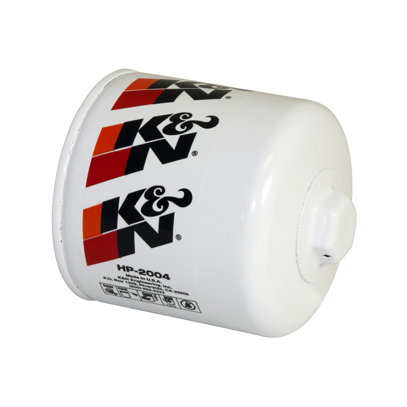 K&N Oliefilter - Opschroeffilter 93x102mm  Western Star, Freightliner, Nissan, Dodge, Chrysler, Jeep, Land Rover, Ford, Volvo (HP-2004)