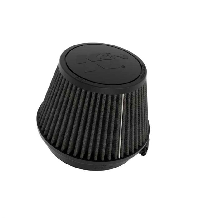 K&N Universeel Dryflow Zwart Luchtfilter Conisch 127mm aansluiting, 165mm onder, 114mm top, 102mm hoogte (RU-3120HBK)
