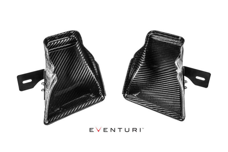 Eventuri BMW F8X M3/M4 V2 Full Black Carbon intake met SEALED Carbon ducts systeem