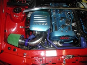 GREEN kit Ford Escort Cosworth 2.0 16V turbo 162kw