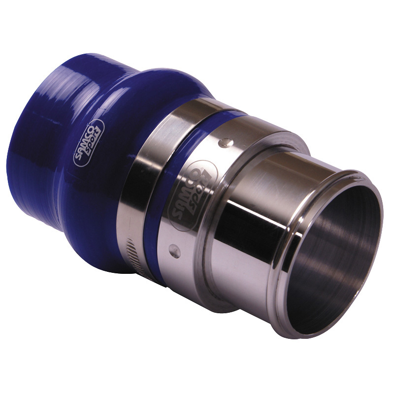 Samco Aluminium koppelstuk - Lengte 87mm - Ø30