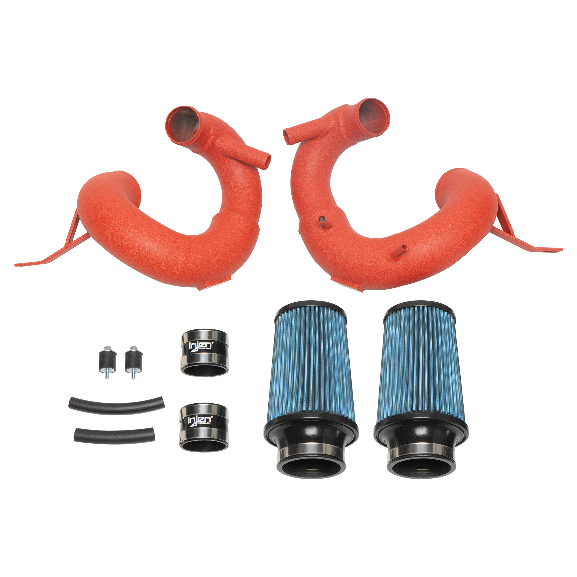 KIA Stinger '18 V6 3.3L V6 Turbo  Injen Air Intake Systeem ( Wrinkle red )
