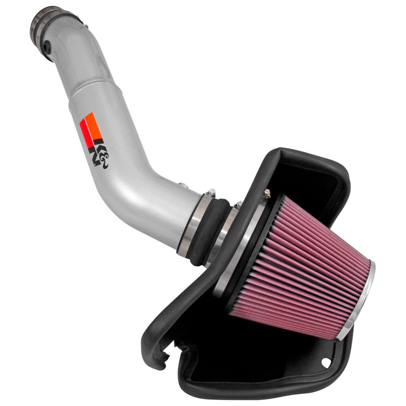 K&N High Performance Air Intake Kit  Jeep Grand Cherokee & Dodge Durango 3.6L V6 2016- - Zilver (77-1572KS)