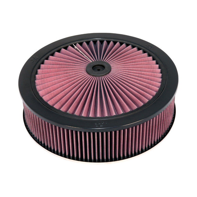 K&N Luchtfilter X-Stream - 130mm aansluiting, 305mm inwendige diameter, 102mm hoogte - met 32mm drop base (66-3060)