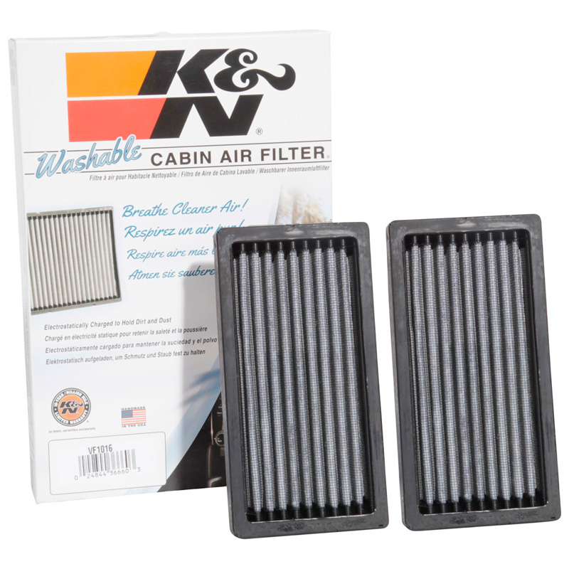 K&N Interieurfilter  Jeep Liberty/Dodge Nitro 3.7 & 4.0 2008-2012 (set van 2) (VF1016)