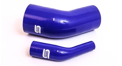 45 Graden reducer bochten 90-80 mm SiliconHoses