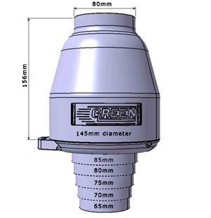 GREEN Storm filter Titanium
