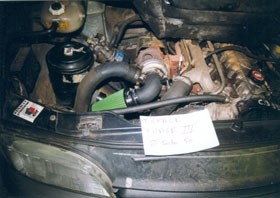 GREEN kit Renault Espace II (1991-1996) 2.1 TD Ø50mm aanslu