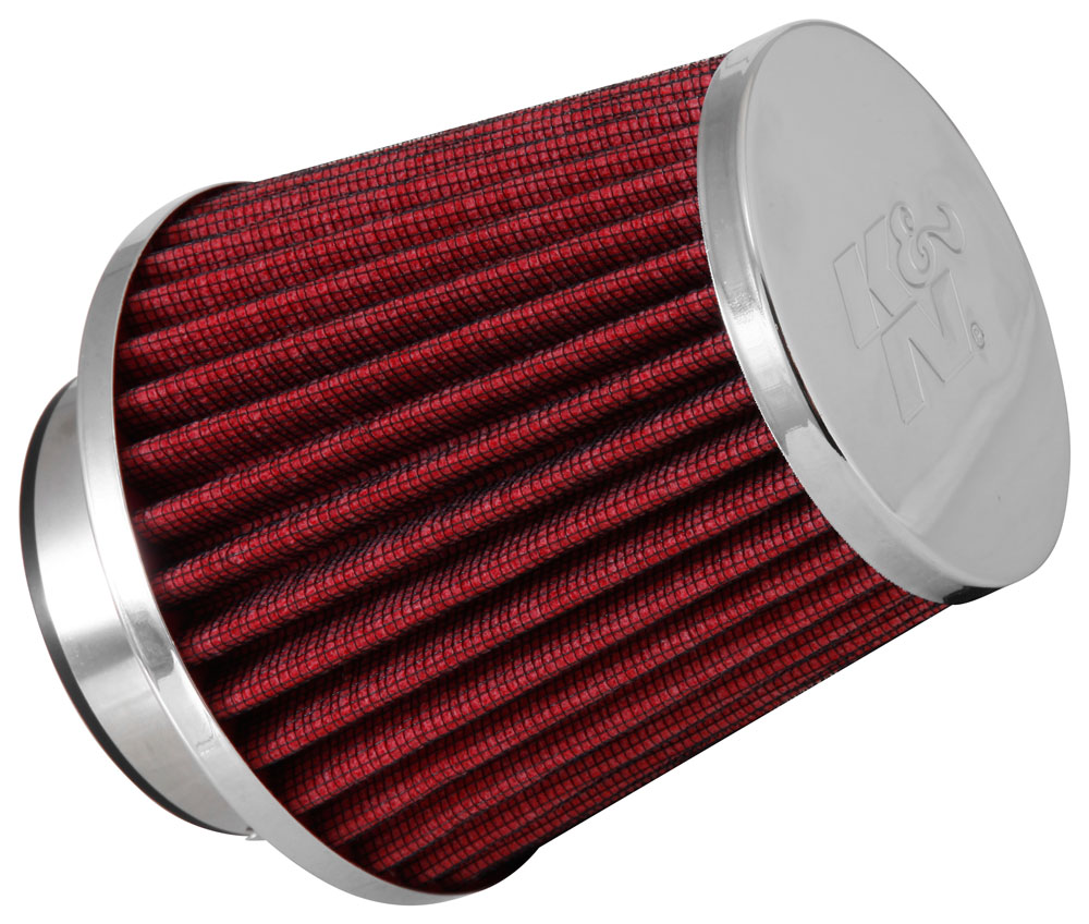 K&N RG-1003RD-L Universele Luchtfilter Cone Rood