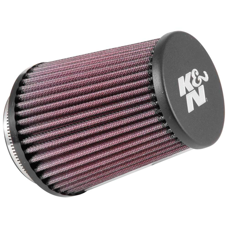 K&N Universeel Rubber Luchtfilter - 76mm aansluiting, 113mm onder, 89mm top, 133mm hoogte (RE-5286)