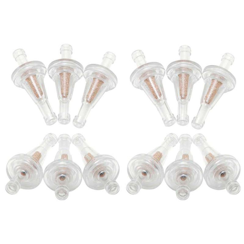 K&N gesinterd poreus Benzinefilter (12 stuks) 25mm diameter (81-0220)