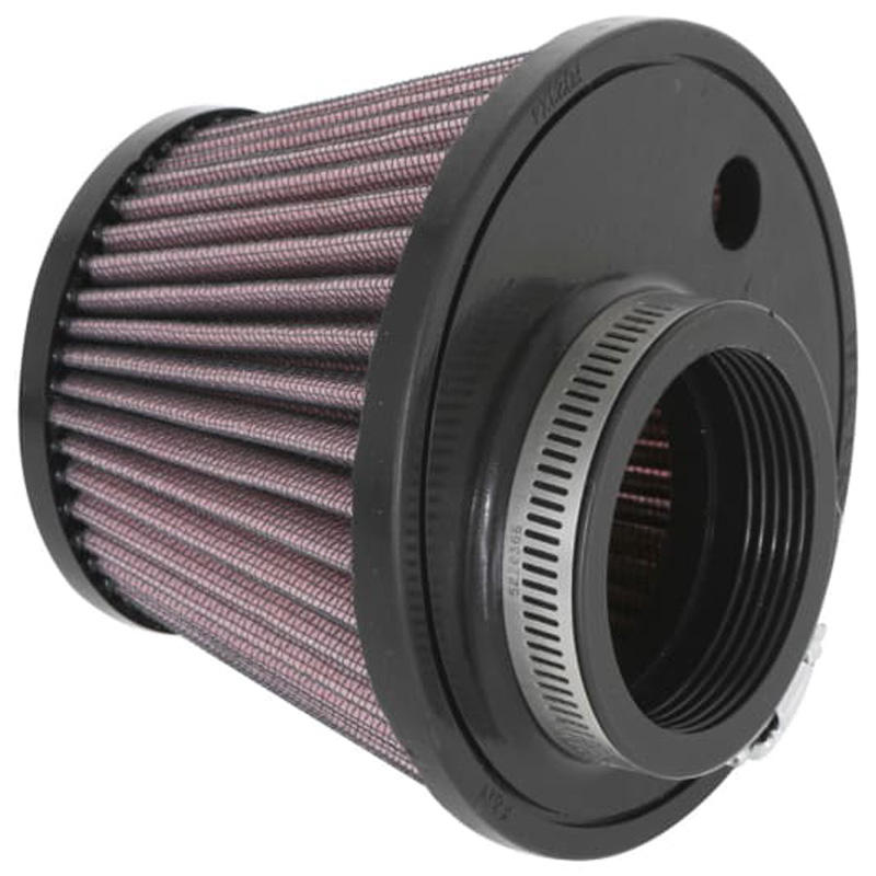 K&N Universeel Luchtfilter Konisch 60mm offset aansluiting, 132mm onder, 89mm top, 95mm hoogte (RU-1624)