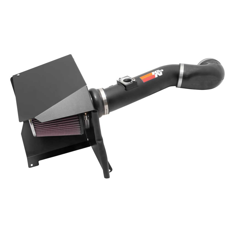 K&N High Performance Air Intake Kit  Chevrolet Silverado/GMC Sierra 2500 HD/3500 6.0L V8 2011-2013 - Zwart (77-3076KTK)