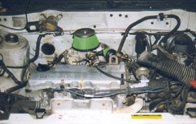 GREEN kit Nissan Sunny 1.4 LX 55kw mc.GA14S