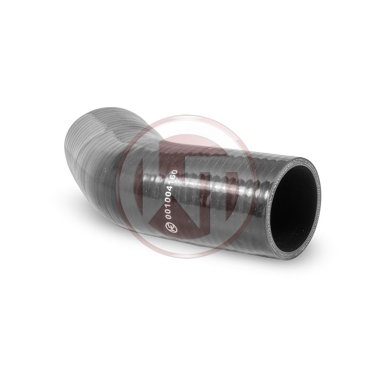 Wagner 45° Graden Siliconen Bocht Zwart Ø55 mm