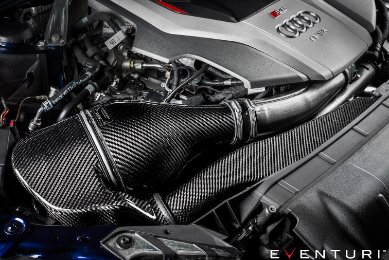 Eventuri Audi B9 RS5/RS4 Black Carbon intake met secondary duct Systeem