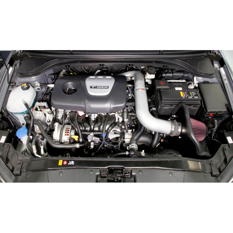 K&N Typhoon Kit  Hyundai Elantra 1.6 2017-2018 - Zilver (69-5317TS)