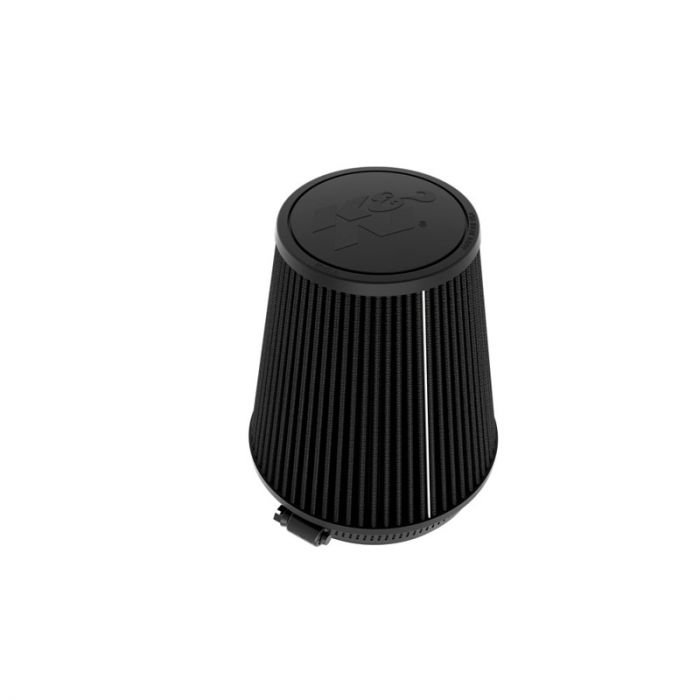 K&N Universeel Dryflow Zwart Luchtfilter Conisch 127mm aansluiting, 165mm onder, 111mm top, 178mm hoogte (RU-3135HBK)