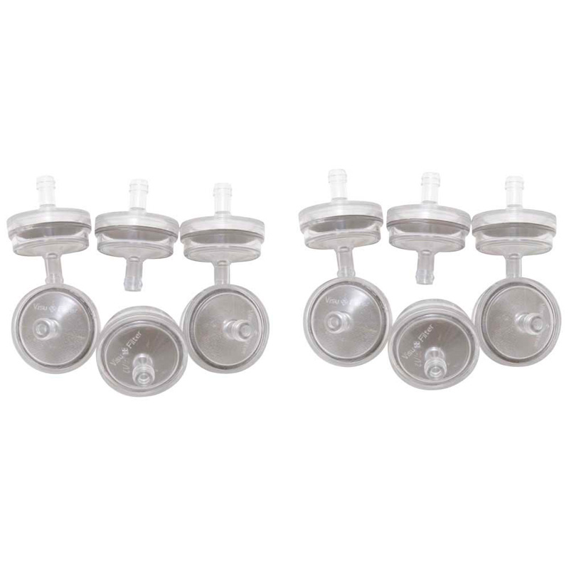 K&N RVS benzinefilter (12 stuks) 34mm diameter (81-0230)