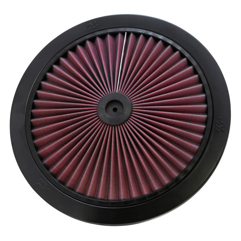 K&N X-Stream luchtfilterkap - 356mm - Zwart (66-1401)